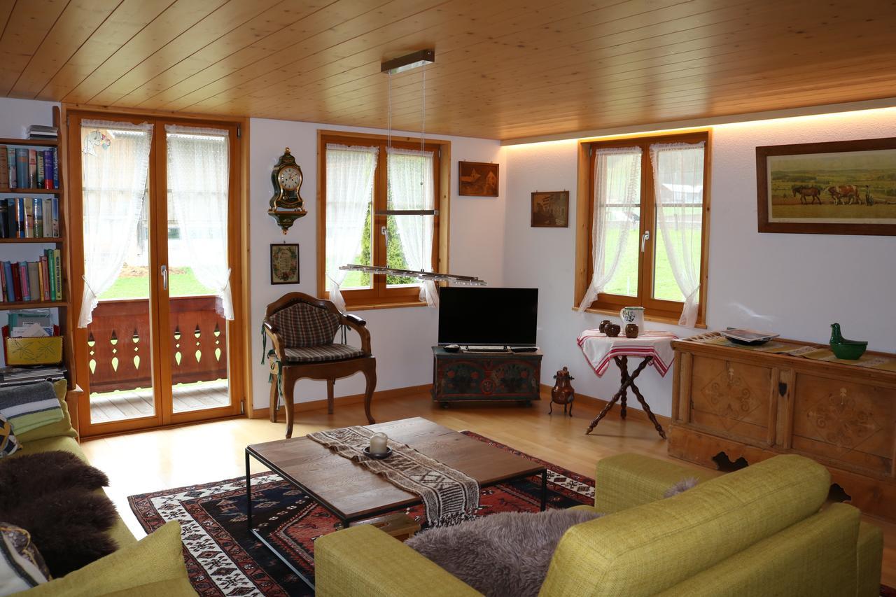 Casa Antica Leilighet Gstaad Eksteriør bilde